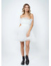 Strapless Tulle Sweet Midi Party Dress